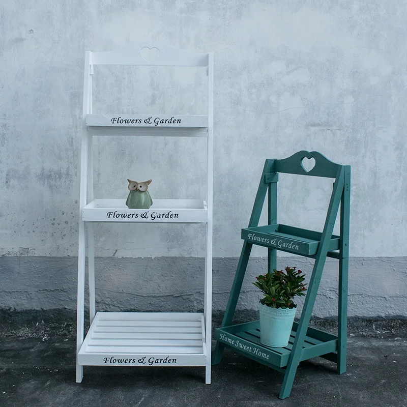 wooden flower  plant pot stand/shelf/rack