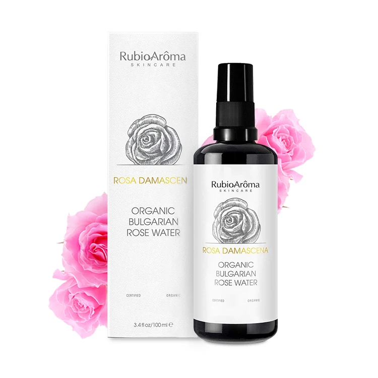 Private Label Bulk Organic Facial Toner Hydrating Brightening Skin Whitening Toner Face Toner Rose Water Spray