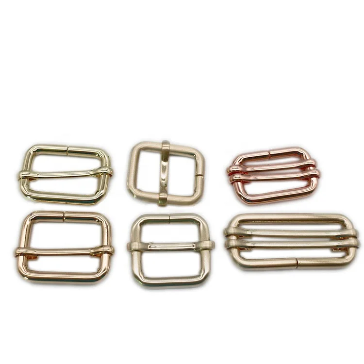 Модный стиль 4,0*25*13 мм металлическая пряжка из розового золота с железным регулируемым ремешком для сумок и чемоданов