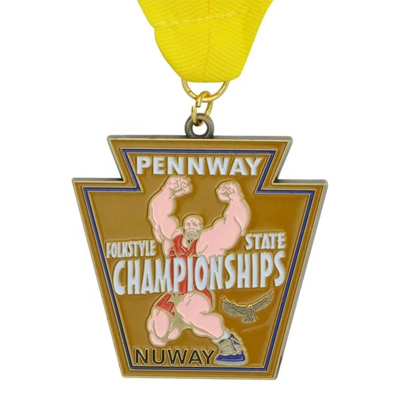 Medal Maker Custom Metal Soccer League Gold Medals And Trophies 1St For Soccer Football Sports