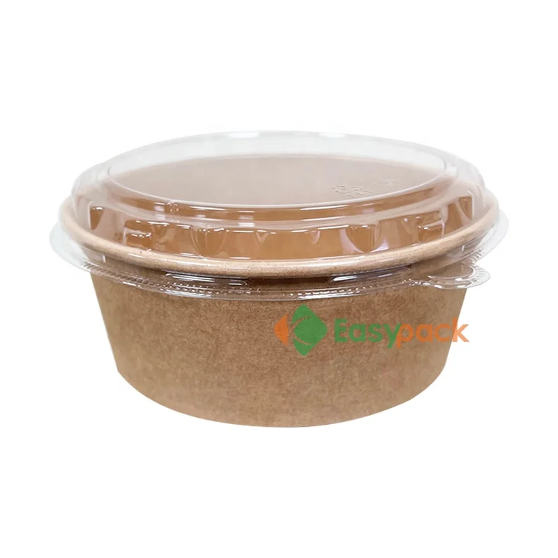 32oz 1000ml paper bowl craft paper bowl waterproof salad bowl