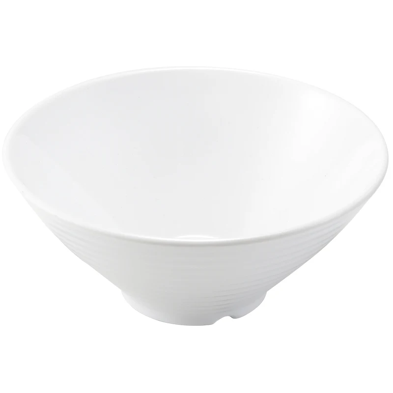 big white large bowls Hot Sale Wholesale japanese korean serving soup bowl ramen melamine ramen bowl tableware