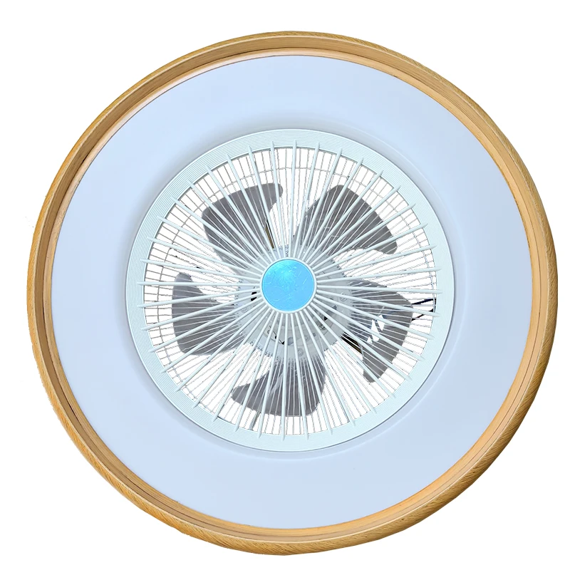 Wholesale New Ultrathin Design Low Profile Installation 23 Inch Modern Ceiling Fan Lamp