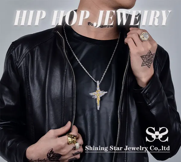 Christian Cross Jewelry Cross Charm Pendant Jesus Cross Pendant Hip Hop Pendant