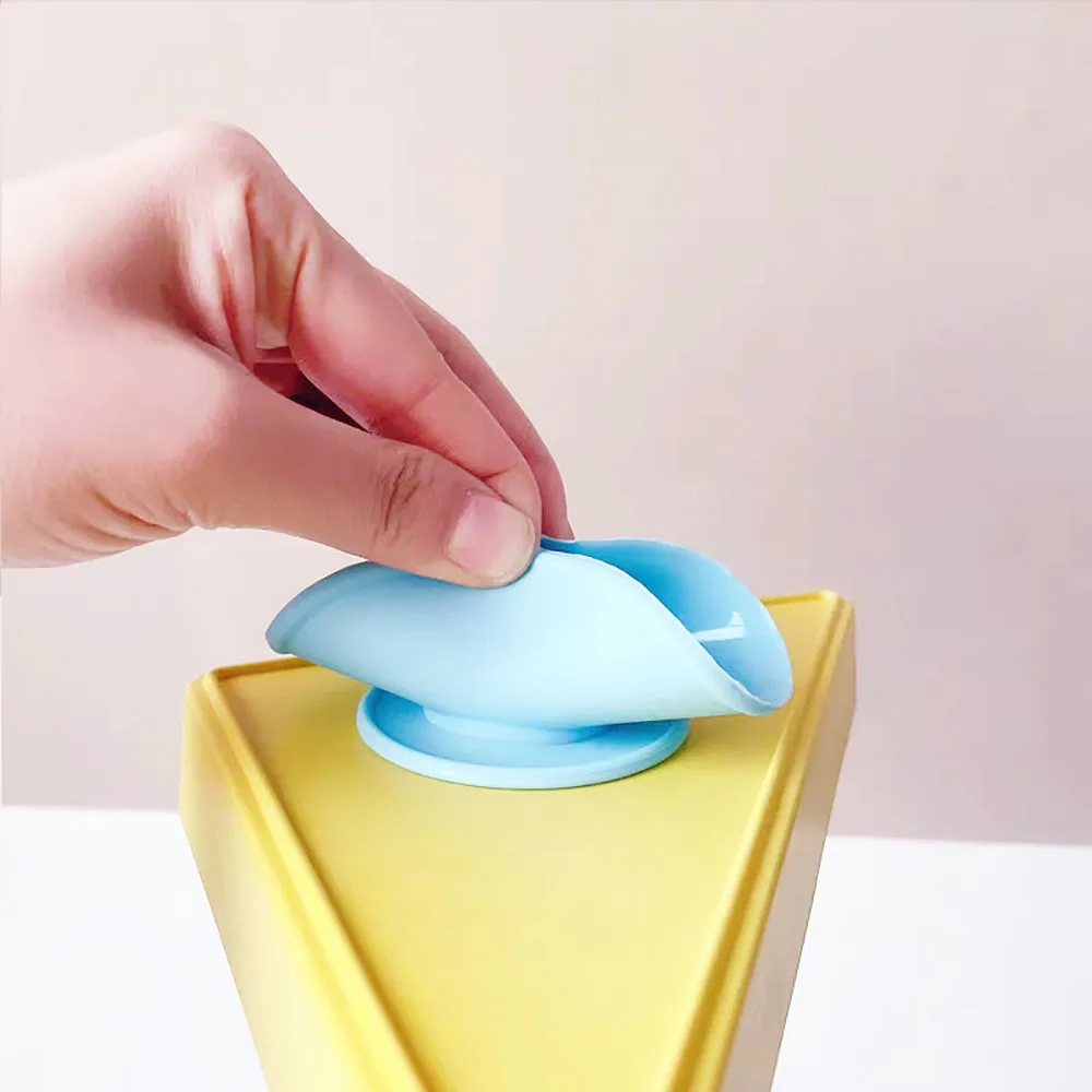 Factory spot magic double-sided suction cup anti-fall bowl silicone suction cup training bowl suction cup