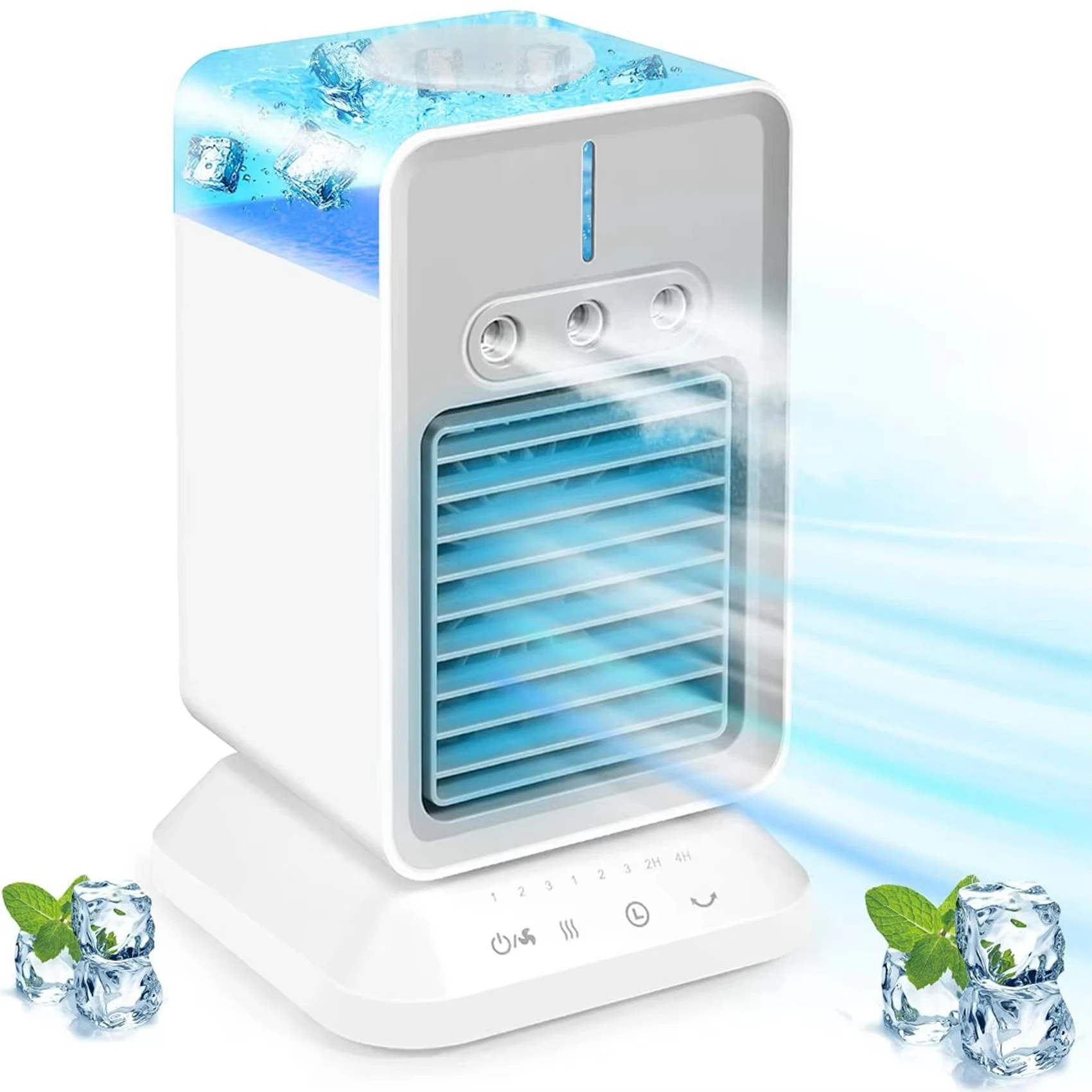 Best Seller Personal Air Conditioner Portable Evaporative Air Cooler Fan Timing Oscillation Function Humidifier for Home Outdoor