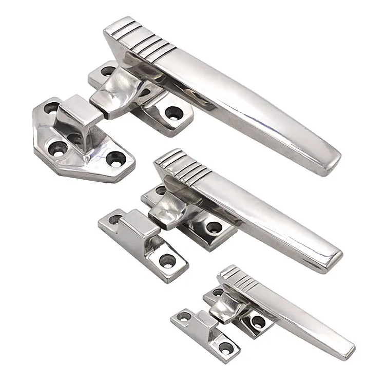 Large Oven Handle Stainless Steel Lock Refrigerated Cabinet Handle Cast Stainless Steel Handle