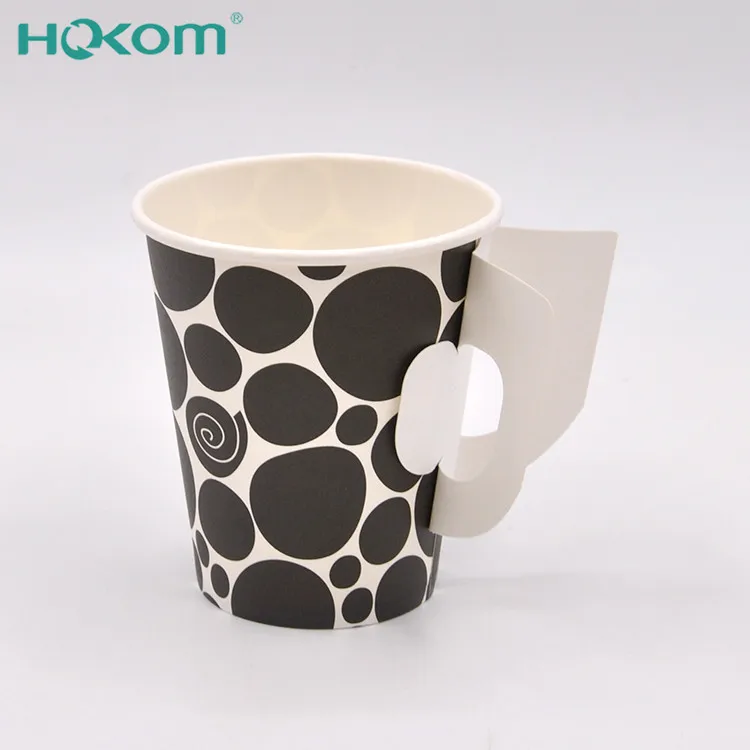 custom high quality  biodegradable cups disposable takeaway cappuccino espresso hot drink paper coffee cups with lids 16 oz