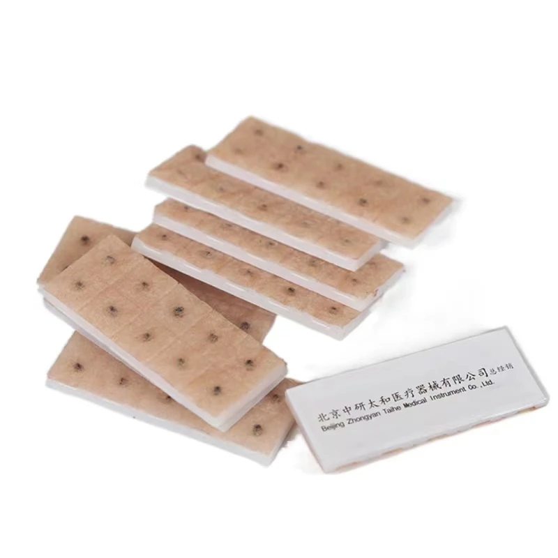 Ear acupuncture point stick ear bean stimulation press stick medical breathable tape