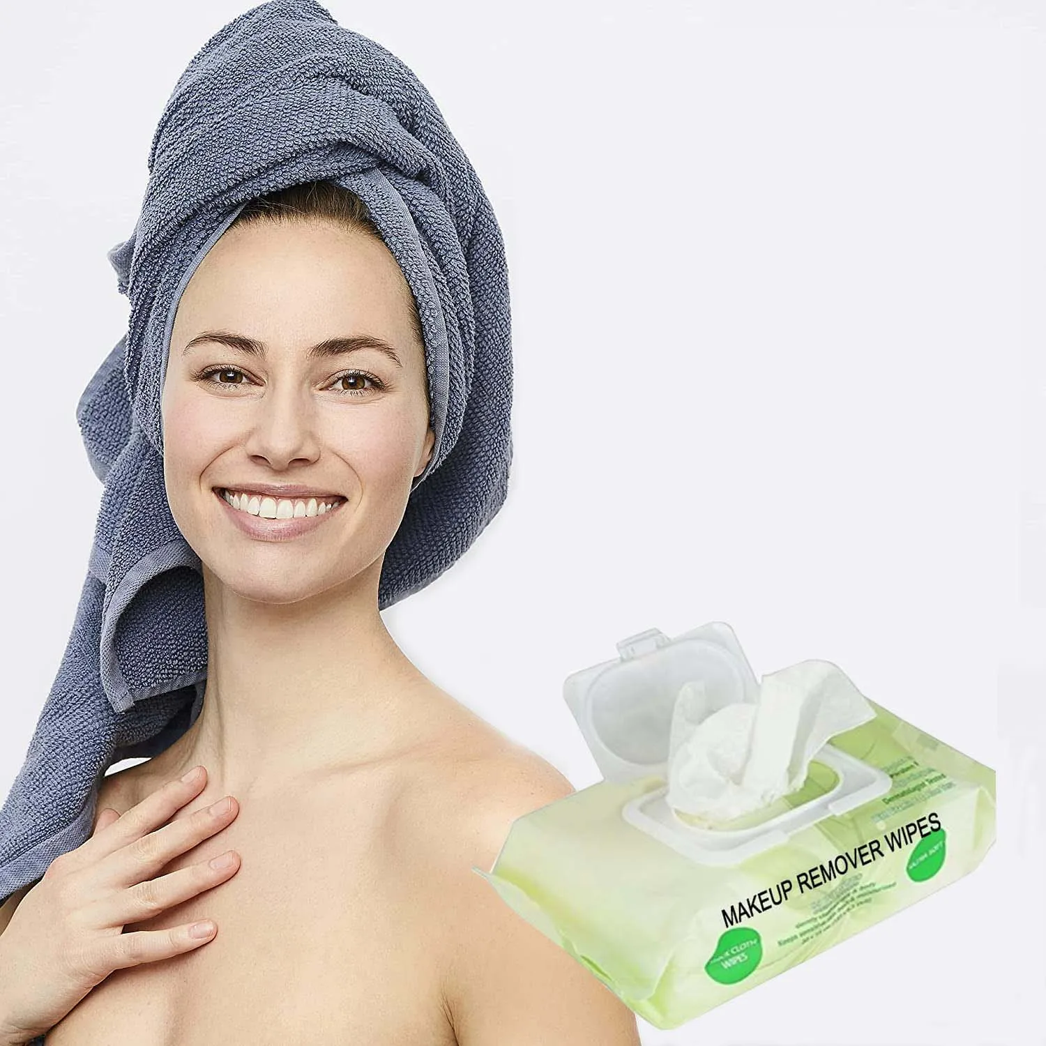 Wholesale Private Label Face Cleansing  Lady Personal Feminine Makeup Cosmetic Remover Wipes For Travel