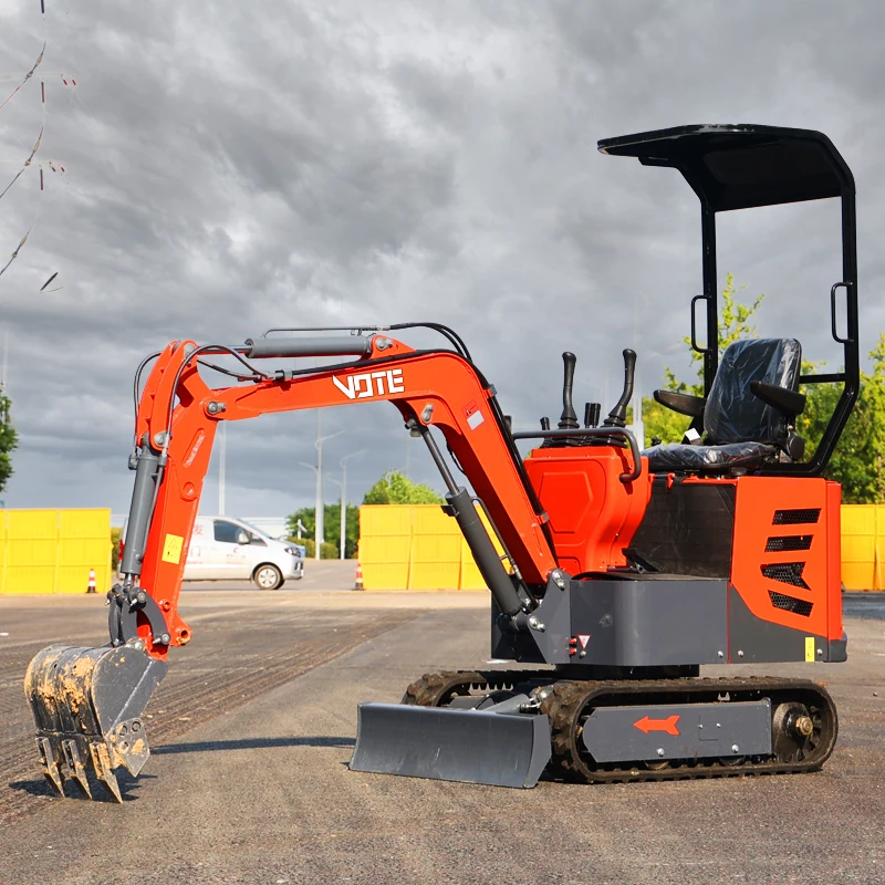 Free Shipping Mini Excavator 1.2 Ton EPA Euro 5 Kubota Engine Crawler Digger Farm Used Chinese Machine Mini Excavator