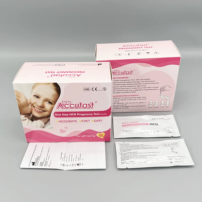 Wholesale Home Test Kits Cassette One Step Rapid Urine  Hcg Pregnancy Cassette
