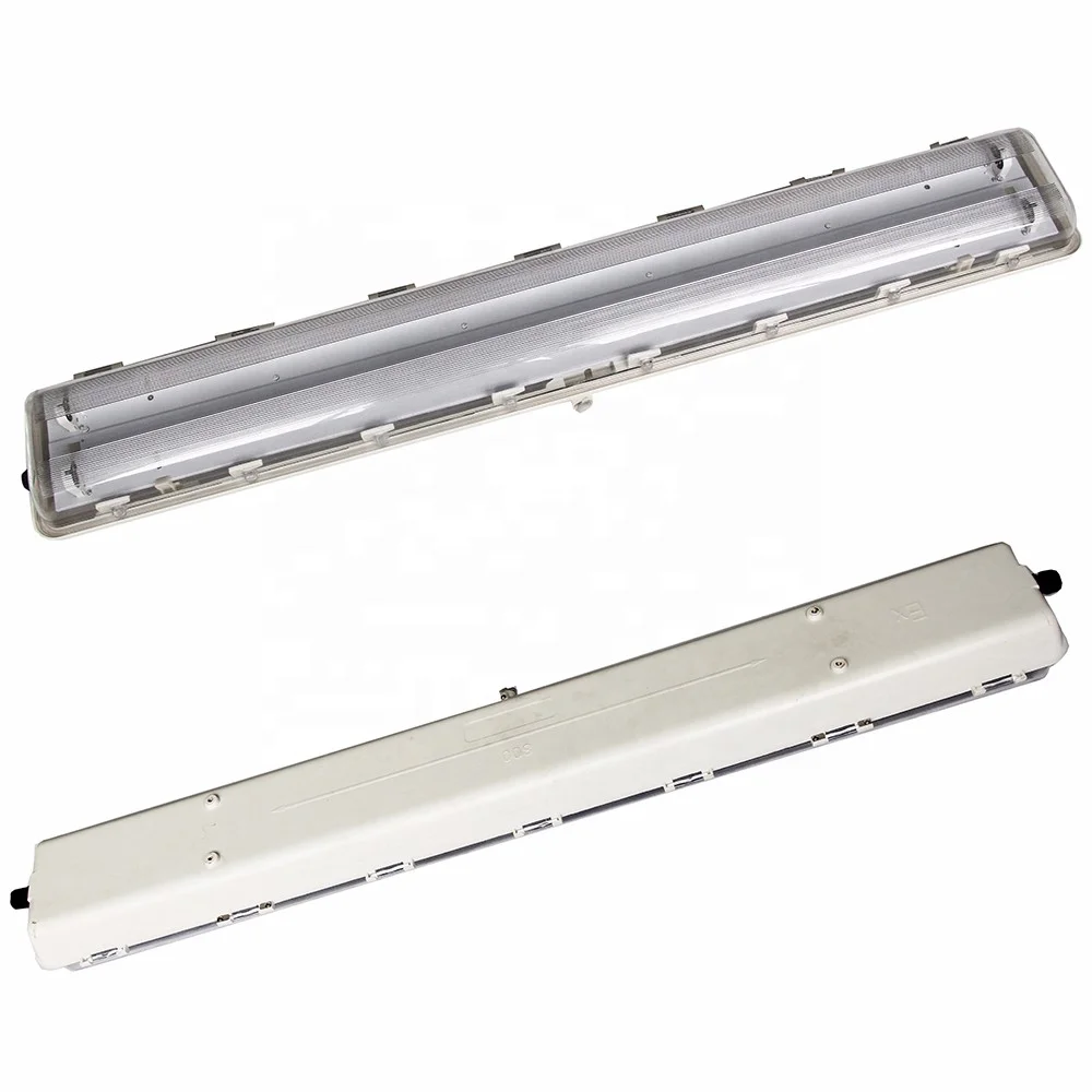 ATEX Approved LED Explosion Proof Light inside with 1*18W/2*18W/3*18W T8 Tube Light IP66 Anti Explosive Emergency Lighting
