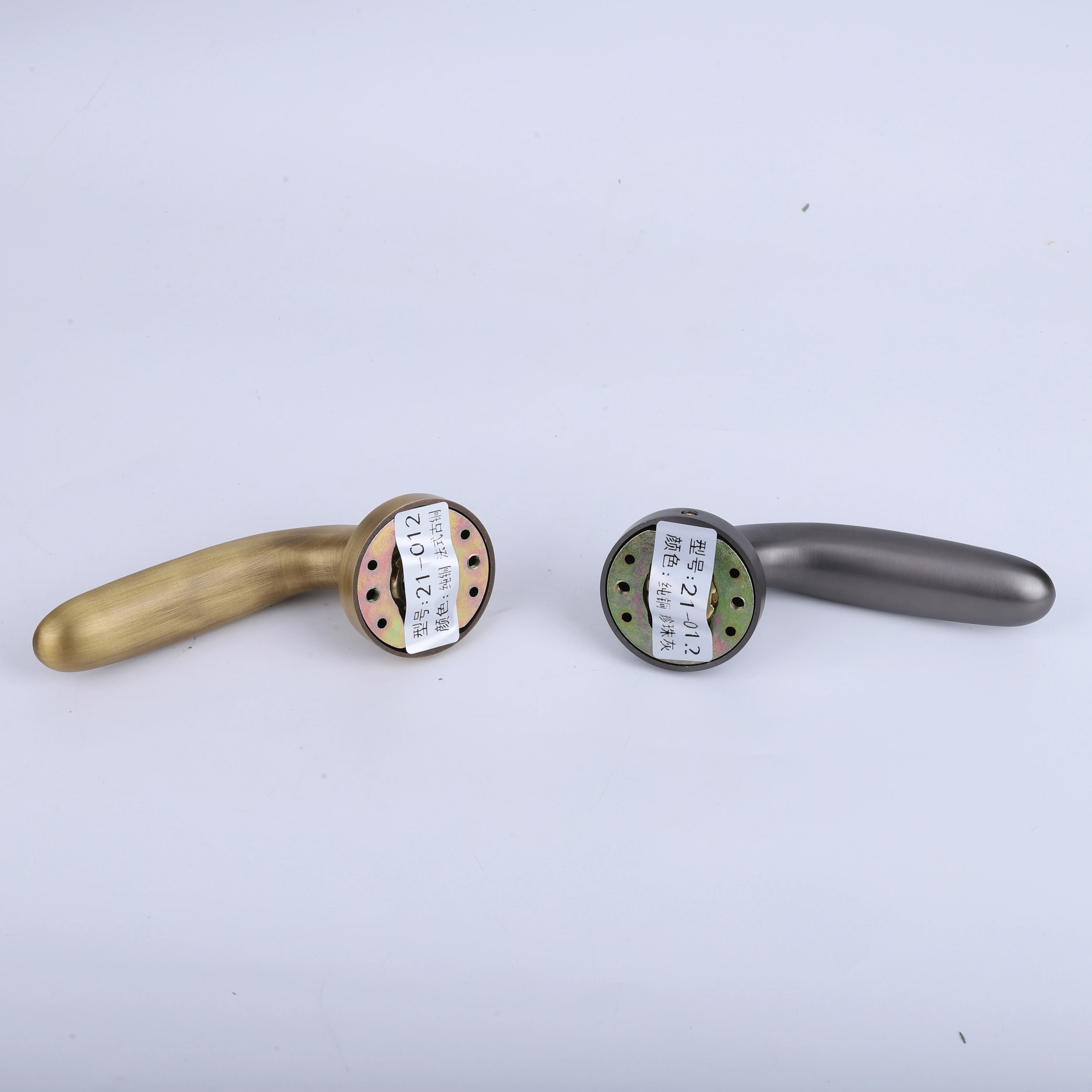 Современный портативный медный замок для спальни, проходной дверной матовый замок, дверные ручки