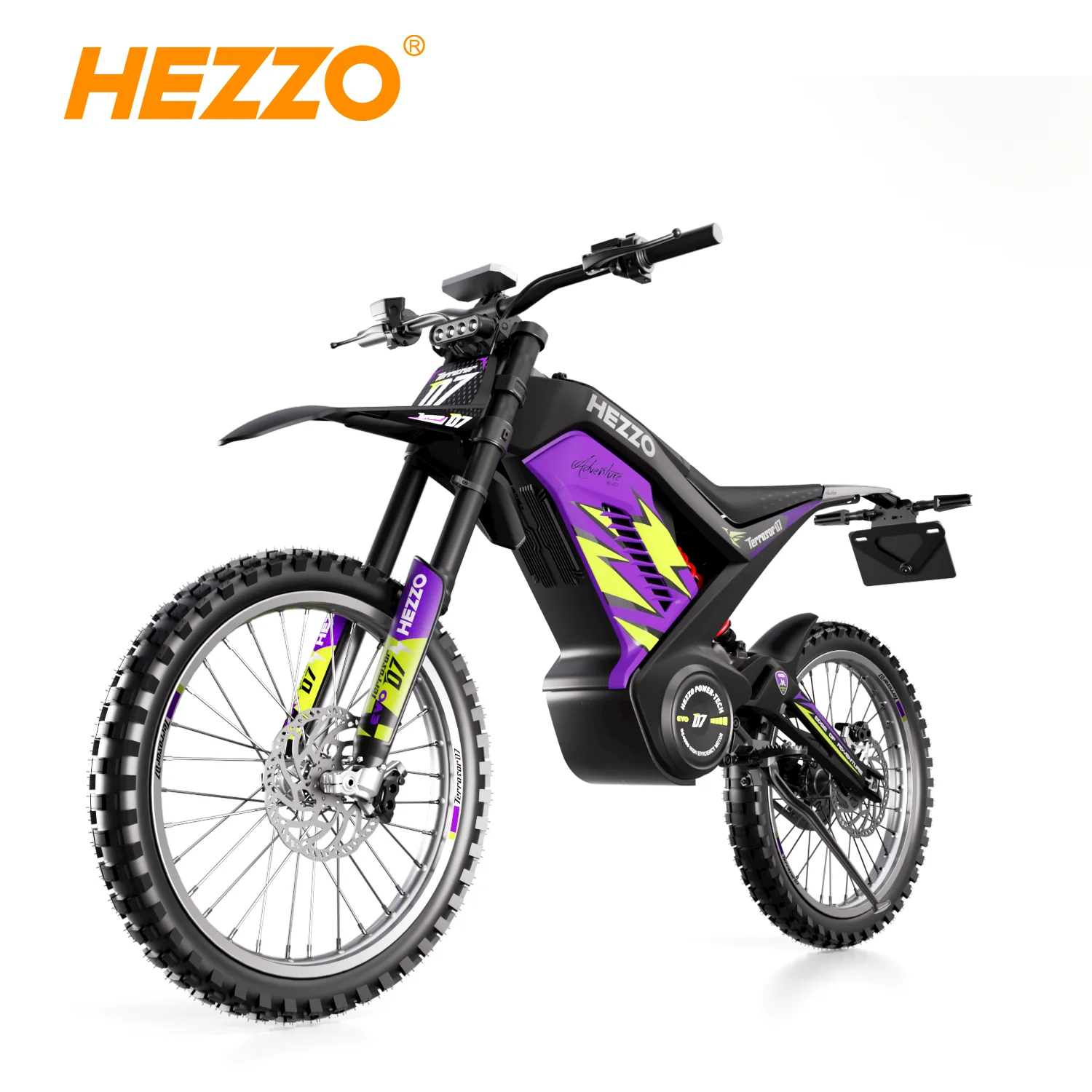 HEZZO EEC COC Electric Dirt Bike 2024 Light Bee X Ebike 72v 8000w Middrive 40Ah Powerful Off Road Talaria Electric Motorcycle