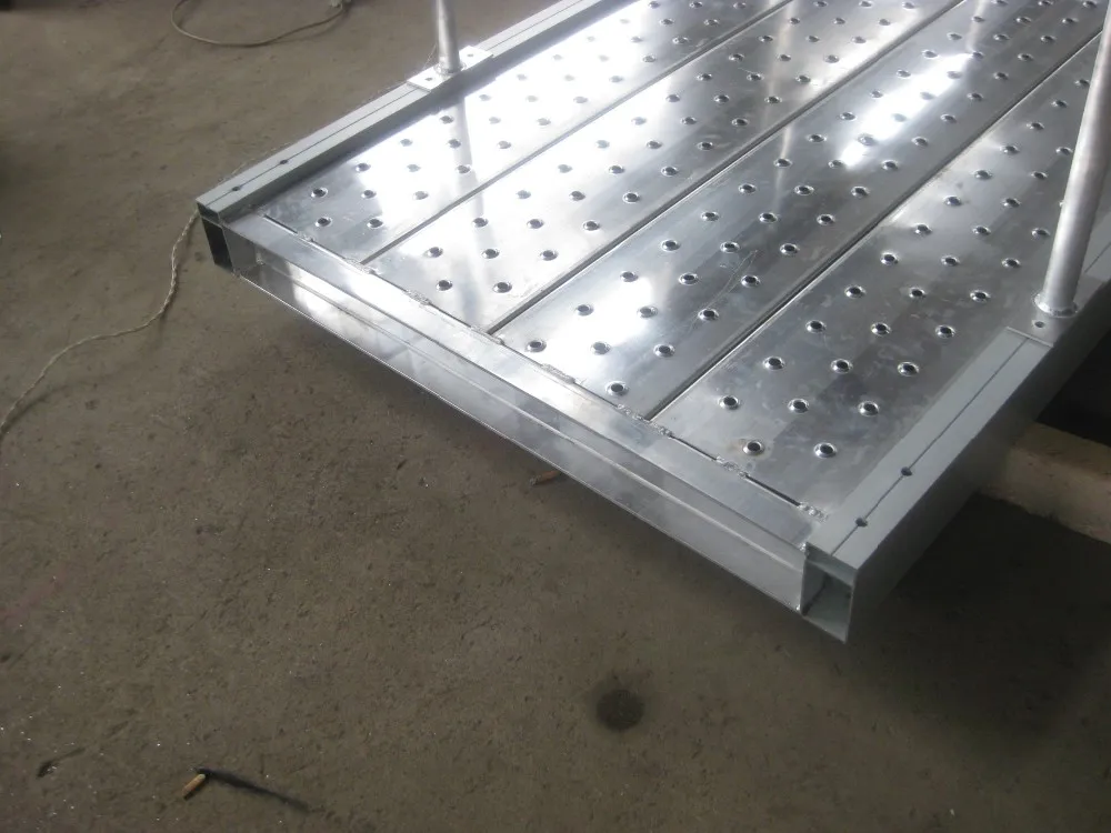 Marine floating pontoon bridge aluminium gangway for floating dock