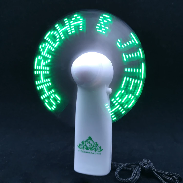 Wedding Favors Portable 3 AAA Batteries Powered Message Fan Wedding Giveaways For Guest