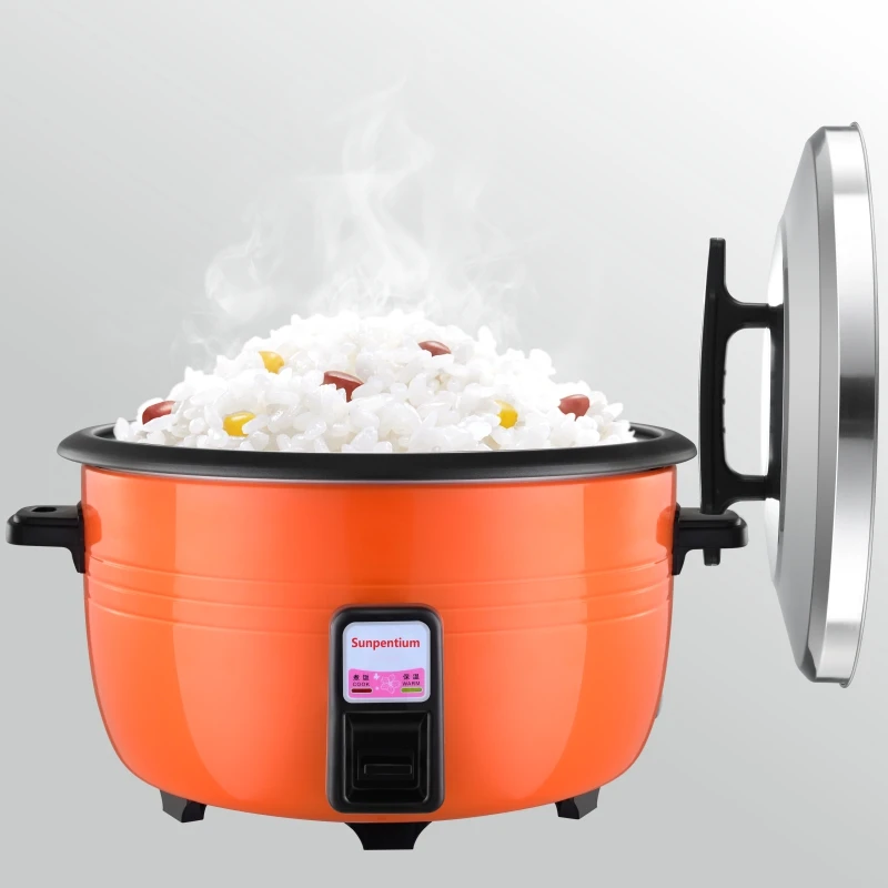 Лидер продаж, большая емкость, оптовая продажа, Электрический промышленный большой барабан для рисоварки, многофункциональный барабан для ресторана