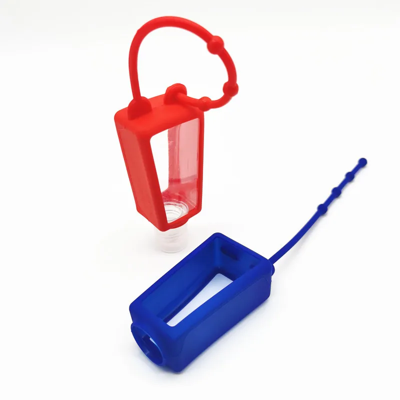 
Hot Selling 30ml/50ml/100ml Silicone Bottle Case,silicone sanitizer holder 