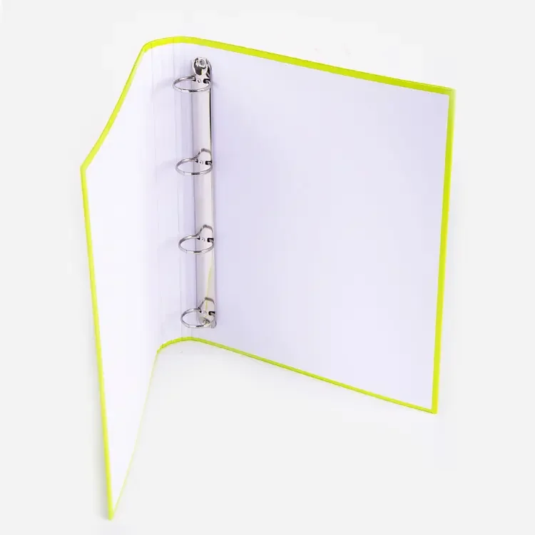 hot sale wholesale A4 2 ring/4 ring folder ring binder stationery lever arch file