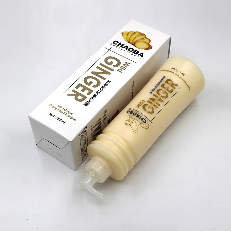 OEM Private Label Champoo Herbal Thickening Organic Hair Care Ginger Regrowth Ginseng Anti Hair Loss Fall Prevent Growth Shampoo