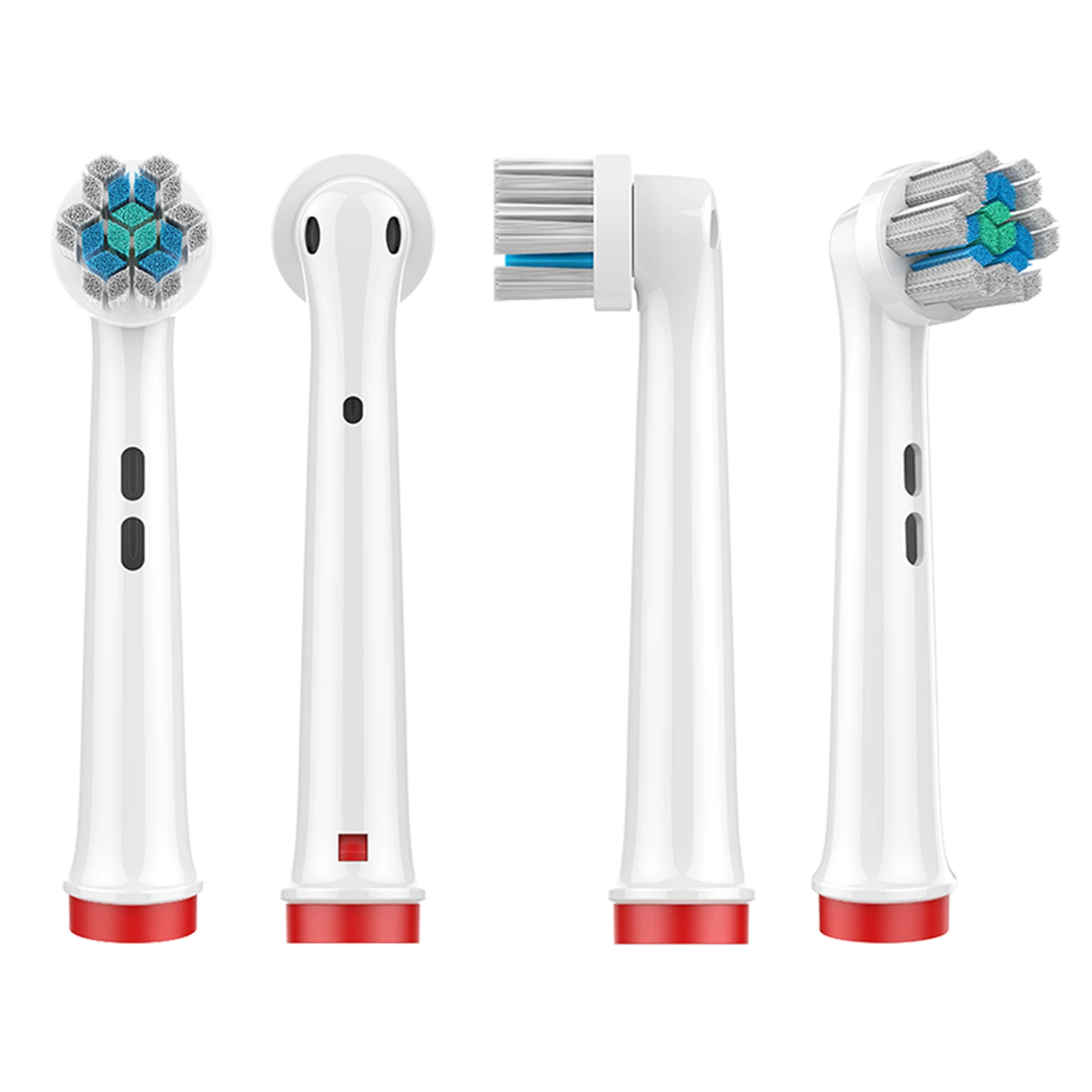 Oral B Electric Toothbrush Replacement Brush Heads Sonic Cleaning and Whitening Nylon Bristle for Travel and Hotel Use