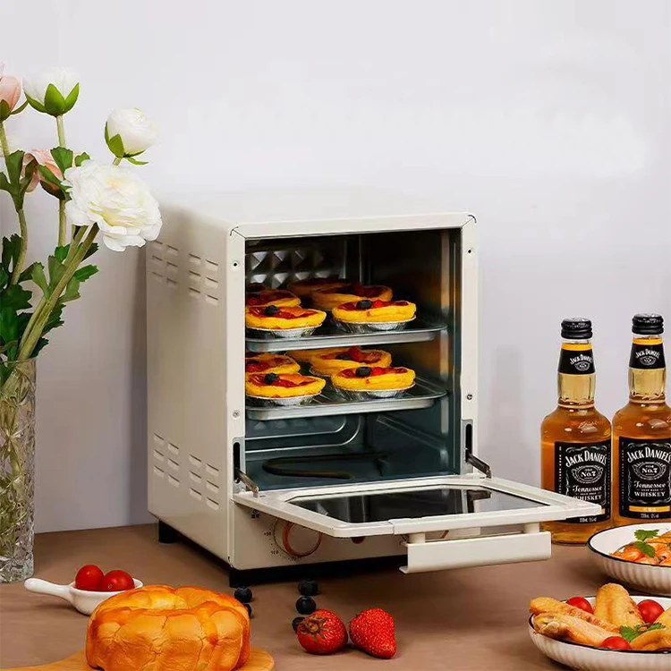 Home Multi-function Hot Air Cycle Roast Chicken Toaster Cake Pizza Electric Mini Oven