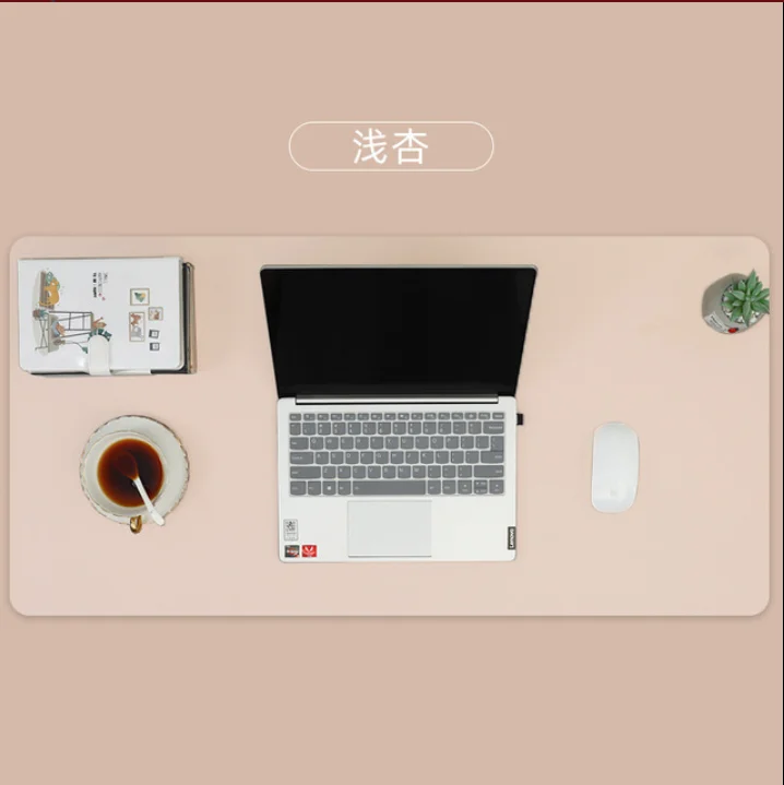 Hot Selling PU Leather Desk Blotter Laptop Desk Pad Waterproof Desk Writing Pad for Office and Home