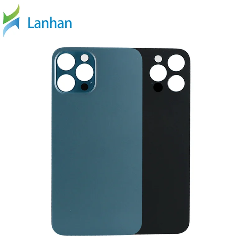 original large hole battery cover housing for iPhone12 Pro Max back glass panel replacement parts