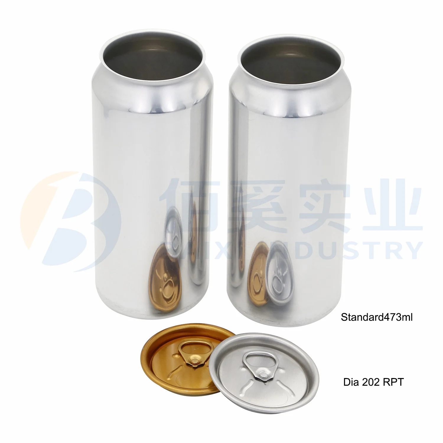355ml Blank Aluminum Beverage Cans For Prime Energy Drink