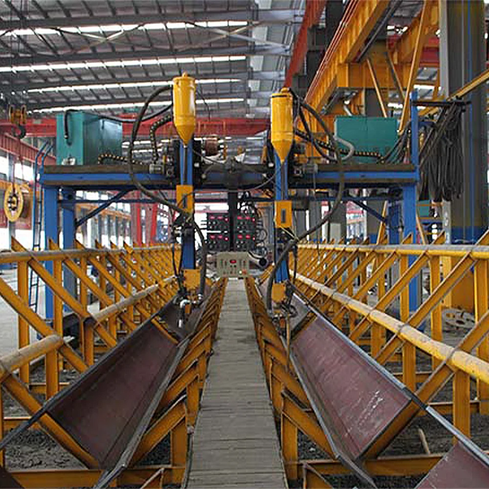 Automatic Gantry Type H Beam Submerged Arc Welding Machine Equipment For Steel Structure