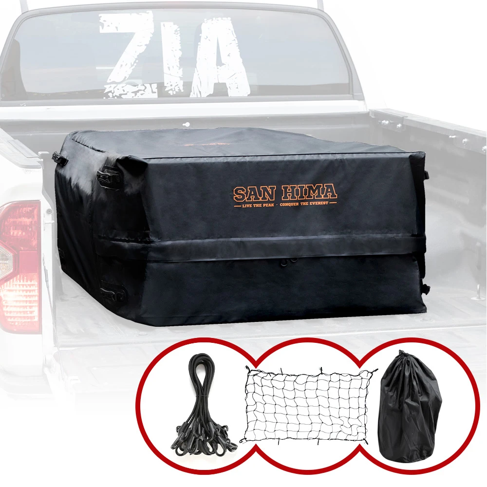 SAN HIMA 25.5 Cubic Feet Universal Durable Anti Slip Waterproof Roof Bag Car Top Cargo Carrier