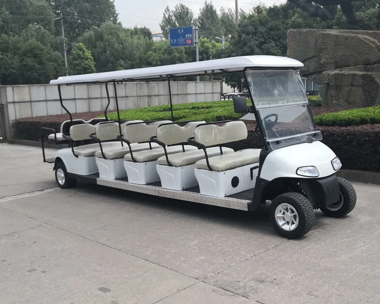 Тележка для гольфа на 12 мест продажи/электрический автомобиль и автобус