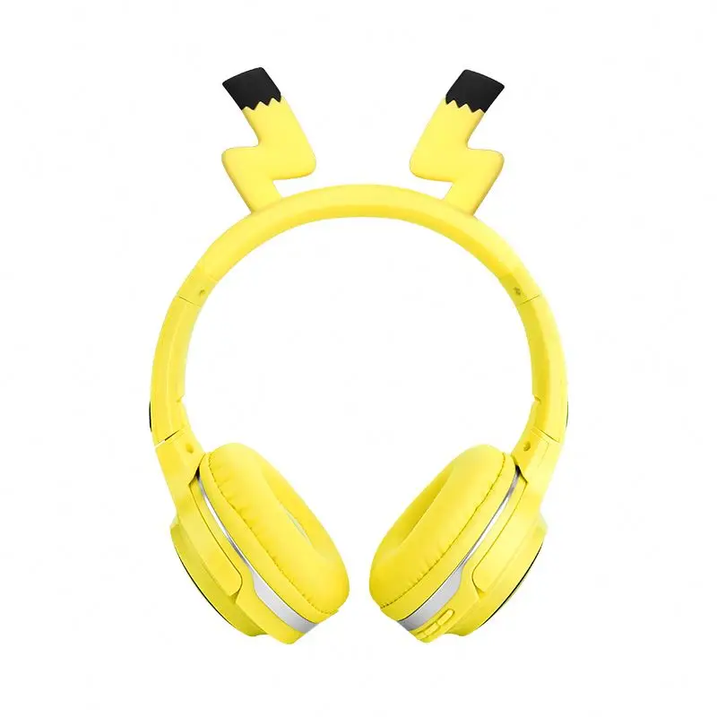 
Cute noise cancelling headphones support wireless headphone funny headphone with led light for kids 