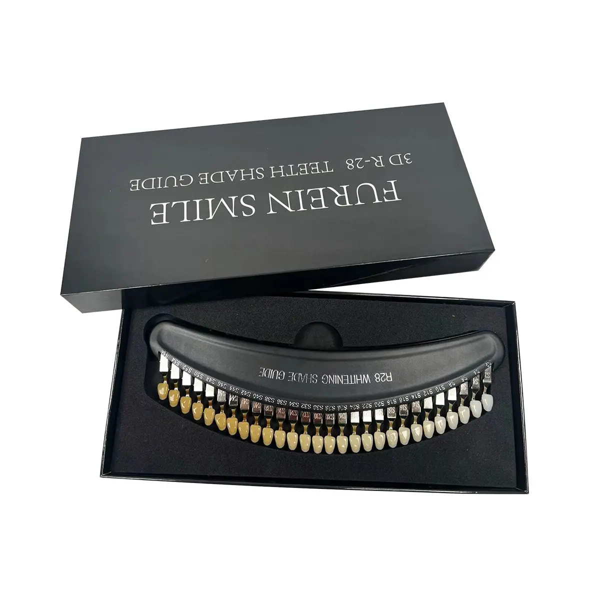 2024 newest Top Professional Dental Teeth Whitening Bleaching Teeth Shade Guide