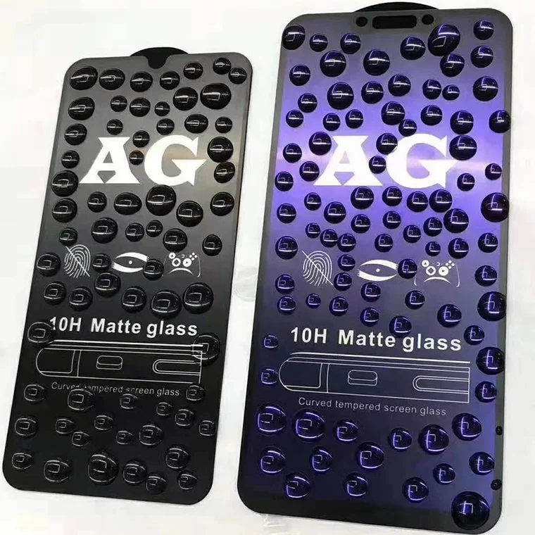 wholesale Full cover AG matte tempered glass For iphone 11 12 mini 13 pro max Screen Protector Gaming glass