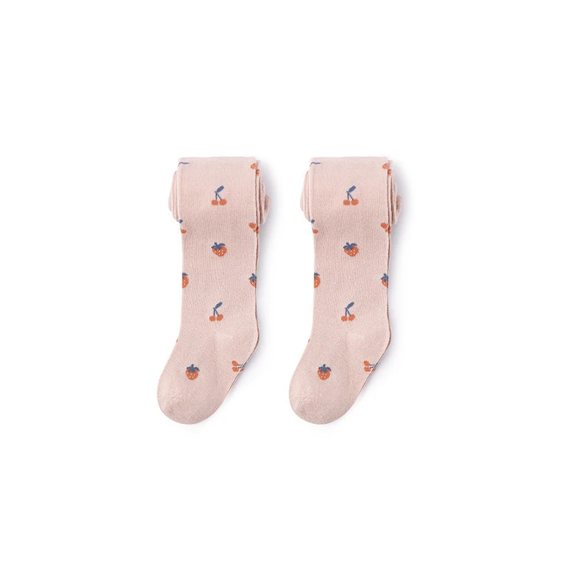 Cute Infant Baby Girl Boy Leggings Kids Cartoon Knit Tights Pantyhose