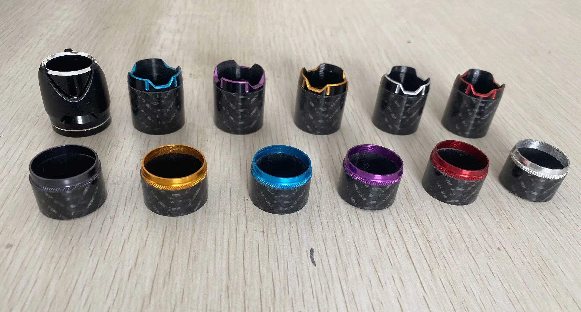 Fishing Rod Accessories Anodized Aluminum Winding Checks