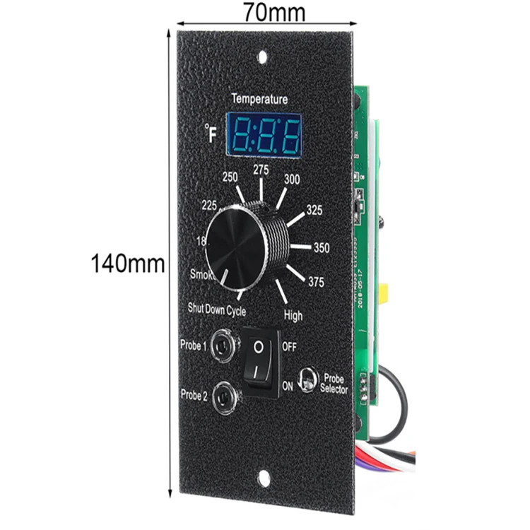 Wood Pellet Oven Small Error Temperature Control Board with Protective Film