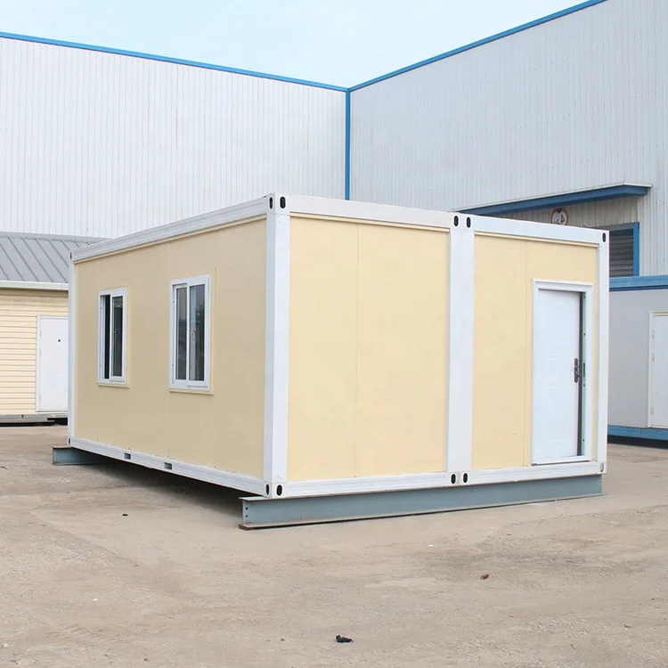 Fast Assembled 20 ft prefabricated container house with bathroom