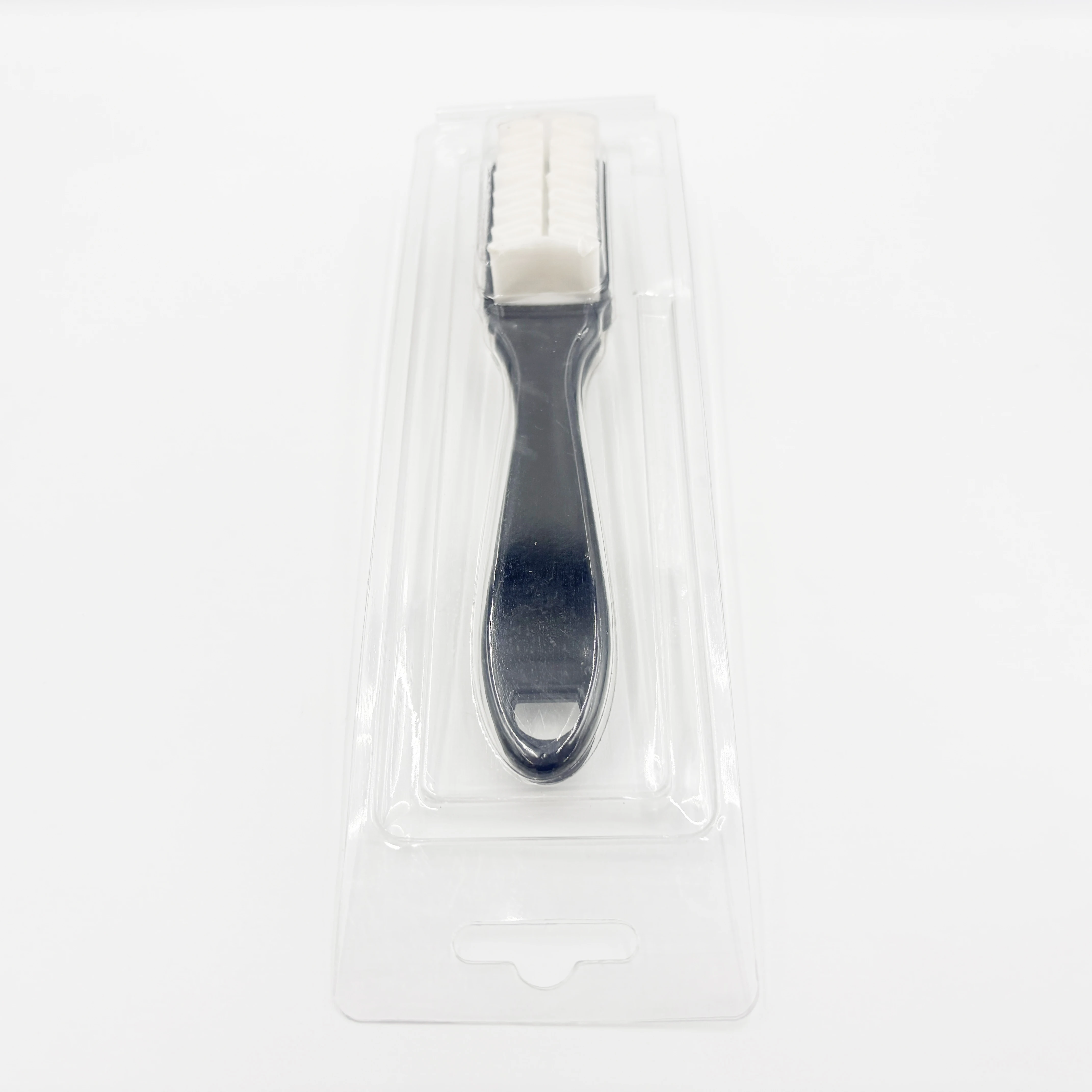 Factory Wholesale Custom Logo Double Sided Copper Wire Boot Suede Shoe Cleaning Brush