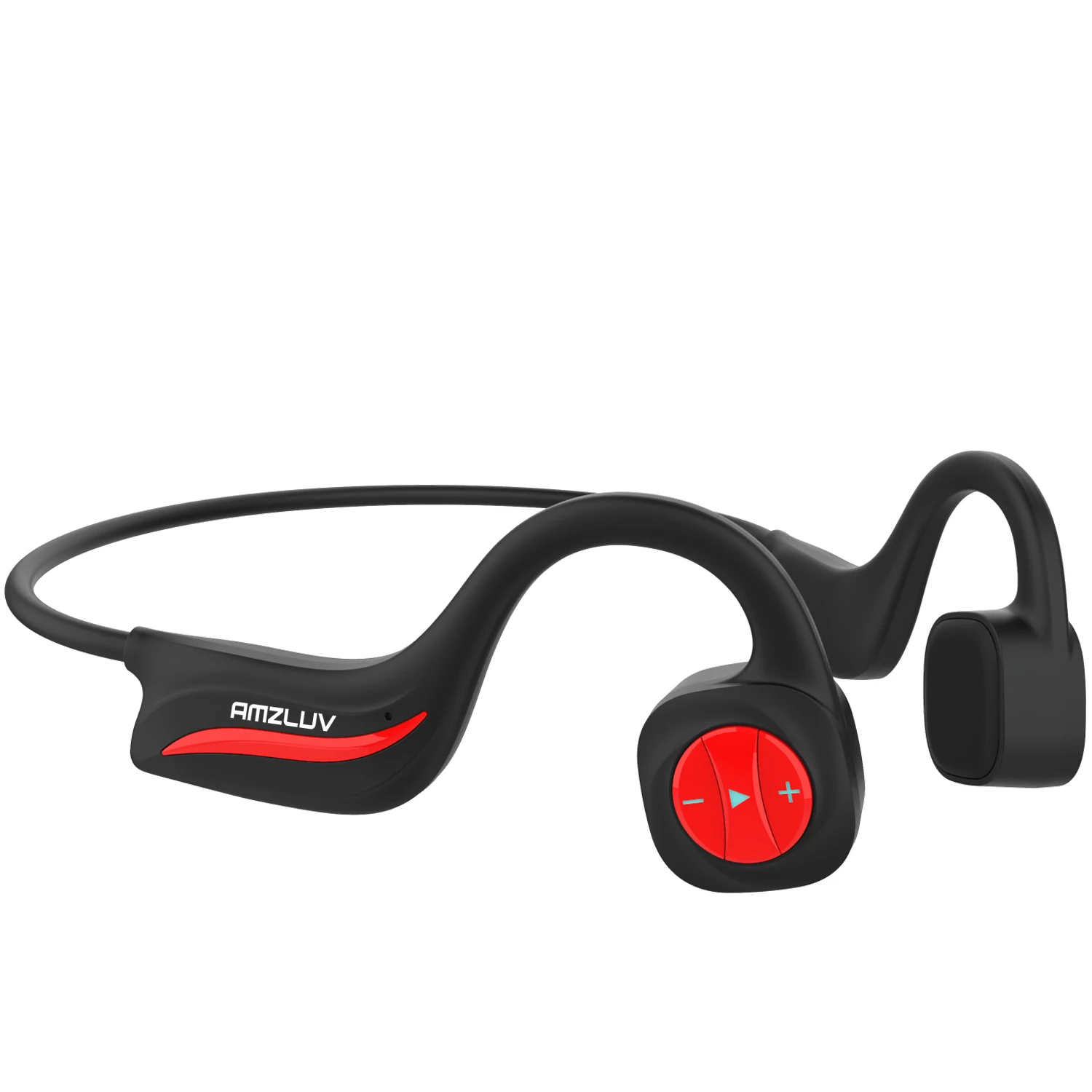 B20 Bluetooth-совместимая беспроводная гарнитура 5,0 черного цвета, наушники с костной проводимостью, спортивные наушники с микрофоном для бега