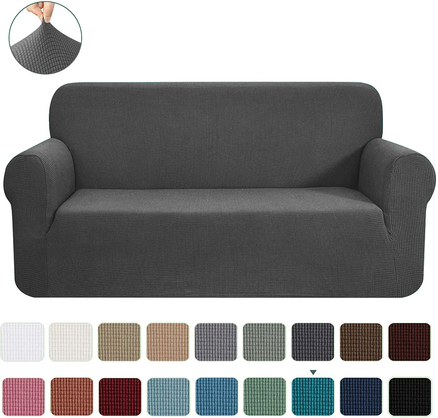 Spandex Jacquard Waterproof Sectional Couch Covers Elastic Stretch l Shape Sofa Cover Sofa Slipcover