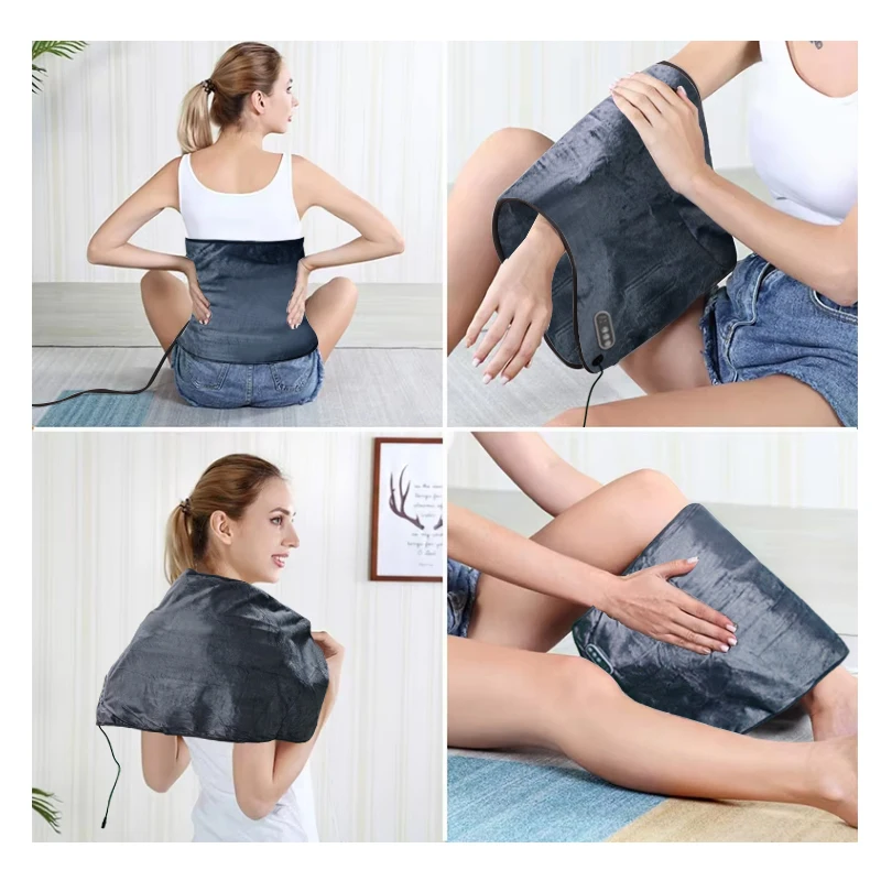 Fast Heating Machine Personal Care Body Warmer Electric Heating Pad for Home Office