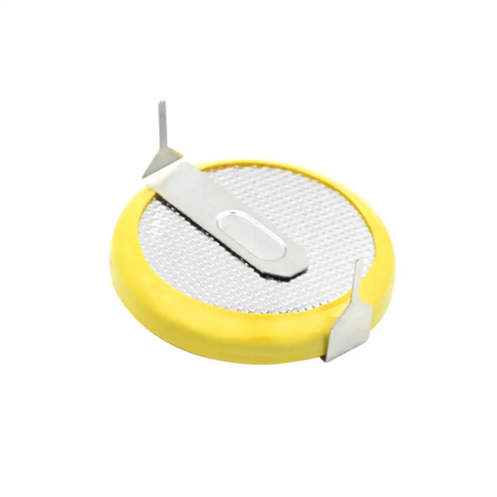 CR2332/1HF replacement cr2330 lithili ion battery with tags, cr2330 battery with solder pins, cr2330 solder tabs battery