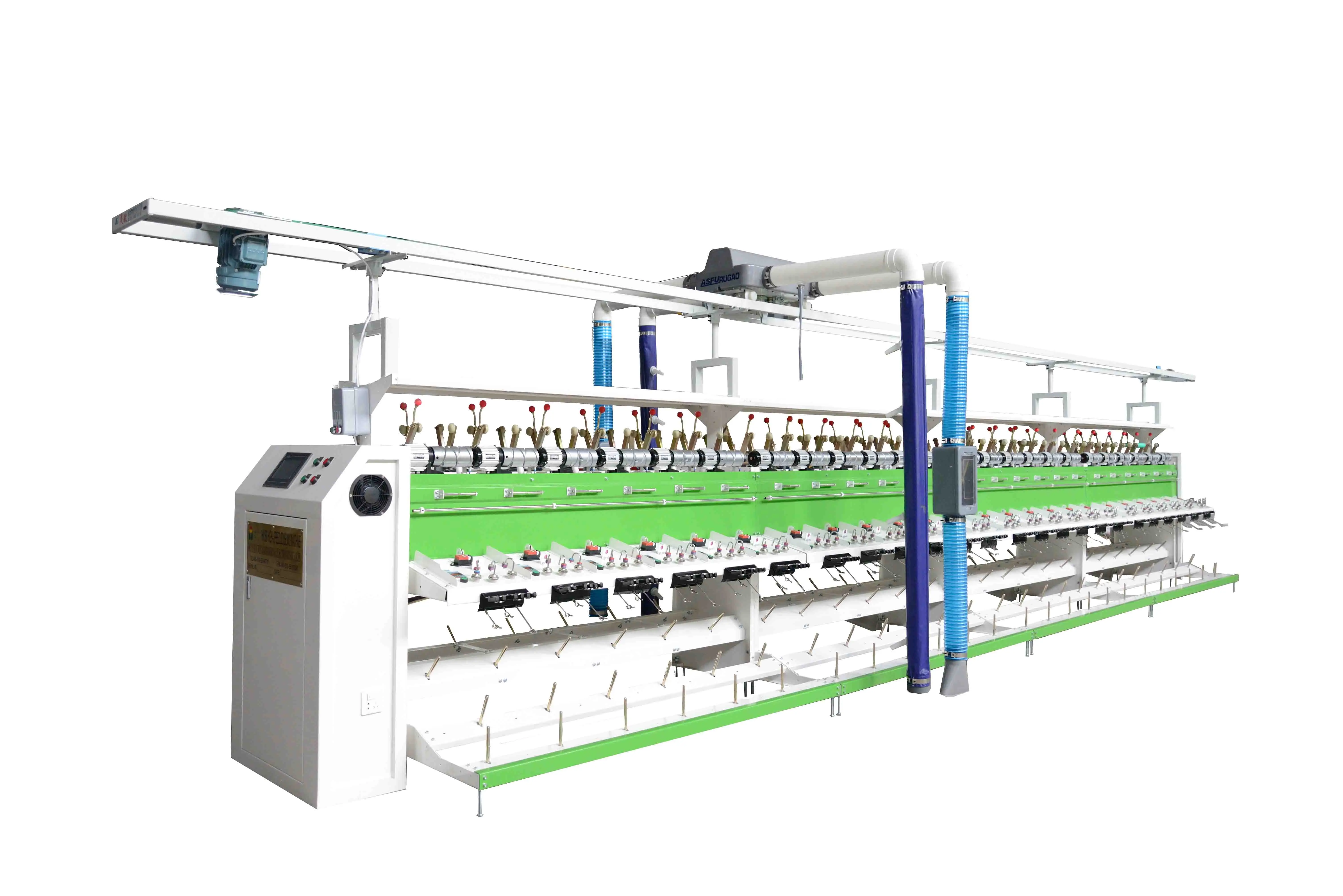 high speed doubling machine for cotton yarn