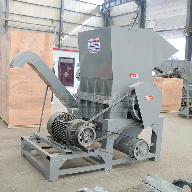Waste Plastic Scrap Crushing Machine Recycling Crusher For Bottle and Barrel chipper machine woven bag scrap grinding machine