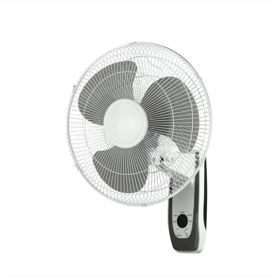 Modern Plastic Material 16-Inch Wall-Mounted Electric Fan Air Cooling Ventilation Fan With Remote Control With Certified By Cb