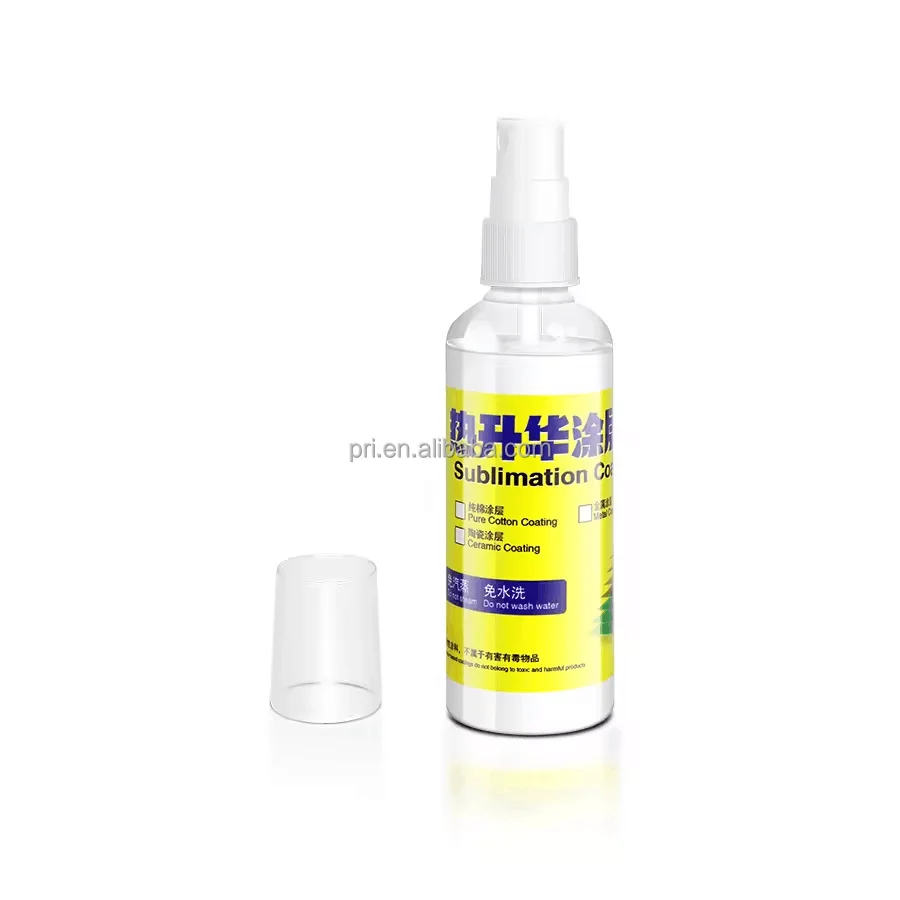 100ml  High Quality Polygloss Sublimation Coating For Ceramic formula Sublimation Spray Coating Liquid