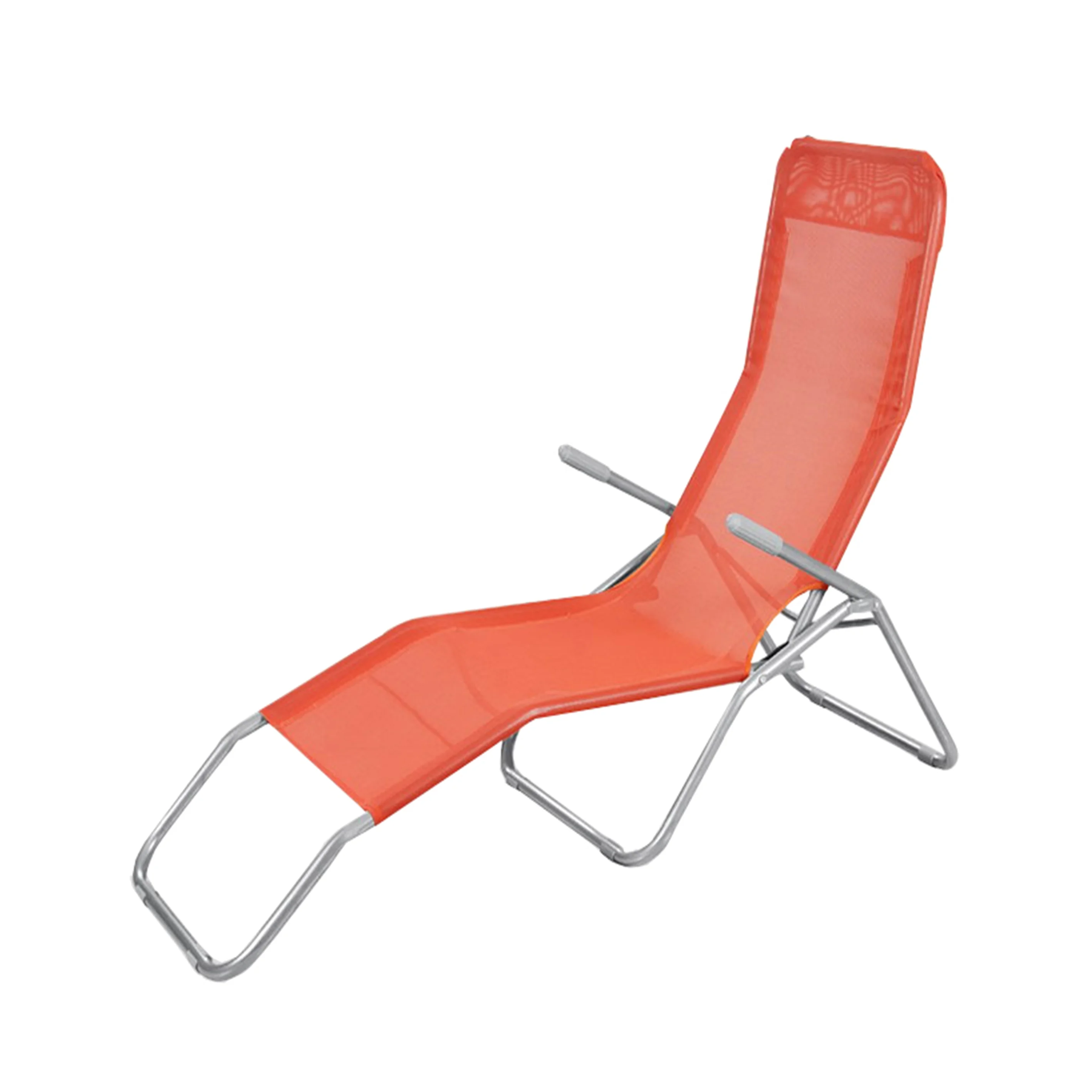 Comfortable Portable Folding Sun Bed Camping Bed Beach Lounge Chair